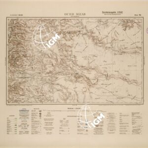 ALGERIA (EDIZIONE TEDESCA) OUED MZAB FOGLIO 92
