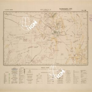 ALGERIA (EDIZIONE TEDESCA) QUARGLA FOGLIO 105