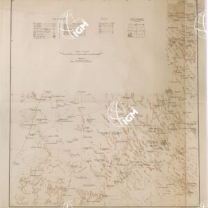 CARTA DEL SAHARA HASSI MATMAT FOGLIO NI. 32-I