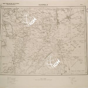 AFRICA SETTENTRIONALE FOGLIO I OUARGLA
