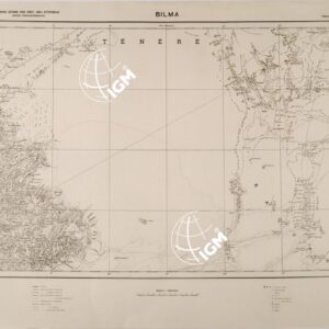 AFRICA SETTENTRIONALE FOGLIO V BILMA