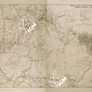 PRINCIPALI STRADE E PISTE DELL'AFRICA FRANCESE FOGLIO 3