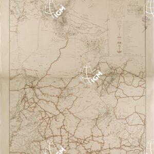 PRINCIPALI STRADE E PISTE DELL'AFRICA FRANCESE FOGLIO 6