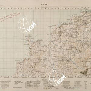 CARTA DELLA CORSICA - FOGLIO 2 II - CALVI