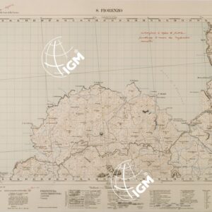 CARTA DELLA CORSICA - FOGLIO 3 IV - S. FIORENZO