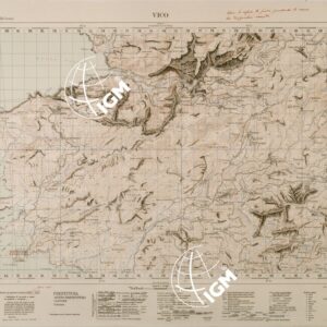 CARTA DELLA CORSICA - FOGLIO 4 II - VICO