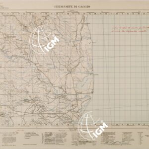 CARTA DELLA CORSICA - FOGLIO 5 II - PIEDICORTE DI GAGGIO