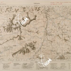 CARTA DELLA CORSICA - FOGLIO 5 III - VENACO