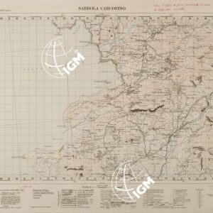 CARTA DELLA CORSICA - FOGLIO 6 I - SARROLA CARCOPINO