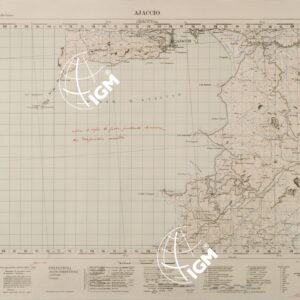 CARTA DELLA CORSICA - FOGLIO 6 II - AJACCIO