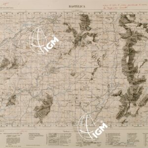 CARTA DELLA CORSICA - FOGLIO 7 IV - BASTELICA