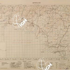 CARTA DELLA CORSICA - FOGLIO 5 II  III - BONIFACIO