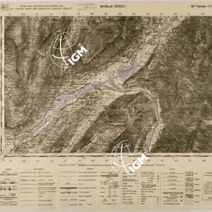 MONTMELLAN - AIUGUEBELLE - FOGLIO 169 BIS S.O.