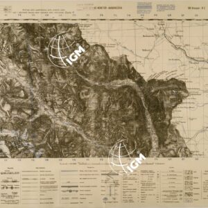 MONETIER - BARDONECCHIA - FOGLIO 189 N.E.