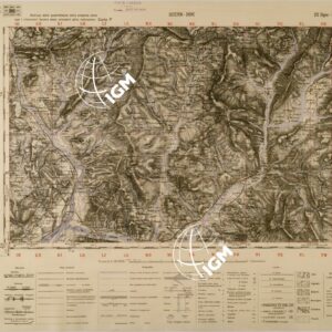 SISTERON - DOGNE - FOGLIO 212 S.O.