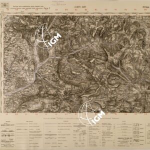 LA MOTTE - AUZET - FOGLIO 212 N.O.