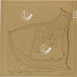 PLANIMETRIA DELL'OPERA FRANCESE Q 400 LA VIGNE