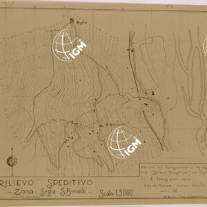 RILIEVO SPEDITIVO ZONA SEGLIA - SAN BERNARDO