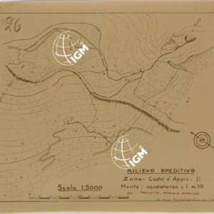 RILIEVO SPEDITIVO ZONA CASTEL D'APPIO ( MORTOLA INFERIONE )