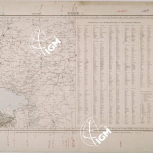 CARTA DELLA SVIZZERA - FOGLIO V - RHEINECK