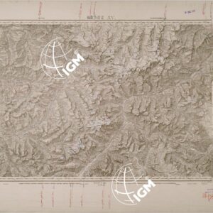 CARTA DELLA SVIZZERA - FOGLIO XV - DAVOS MARTINSBRUCK