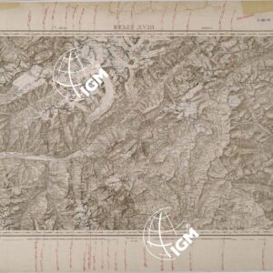 CARTA DELLA SVIZZERA - FOGLIO XVIII - BRIG AIROLO