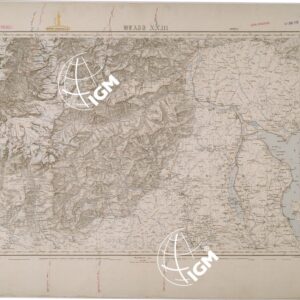CARTA DELLA SVIZZERA - FOGLIO XXIII - DOMODOSSOLA ARONA