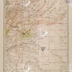 CARTA DELLA SIRIA - FOGLIO 22 - DAMAS ( DAMASCO )