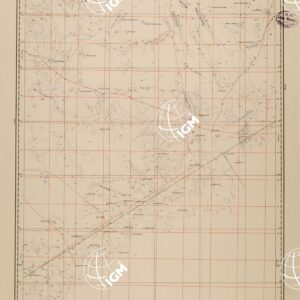 CARTA DELLA SIRIA - FOGLIO 24 - DJEBEL TENF