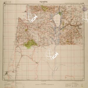 CARTA DELLA SIRIA - FOGLIO 26 - FIQ - HAIFFA