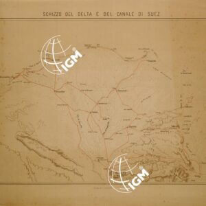 SCHIZZO DEL DELTA E DEL CANALE DI SUEZ