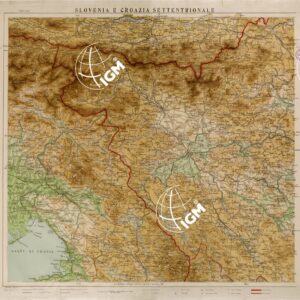 SLOVENIA E CROAZIA SETTENTRIONALE - FOGLIO OVEST