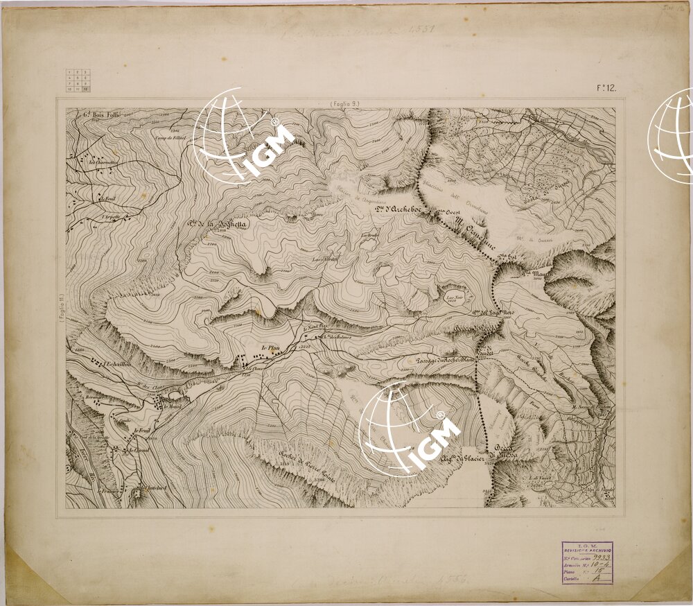 BOURG SAINT MAURICE FOGLIO 12