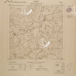 CARTA DELL'ERITREA - FOGLIO 1963 II NO - COATIT