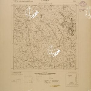 CARTA DELL'ERITREA - FOGLIO 1963 I SO - UONGHEB