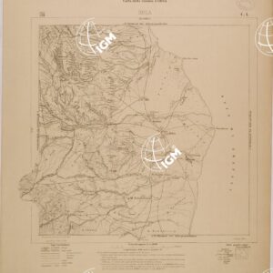 CARTA DELLA COLONIA ERITREA - FOGLIO C4 - ZULA