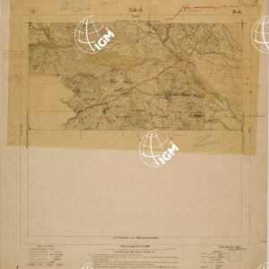 CARTA DELLA COLONIA ERITREA - FOGLIO D4 - UA A