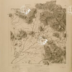 CARTA DELLA COLONIA ERITREA - FOGLIO J2 - SCIOTEL