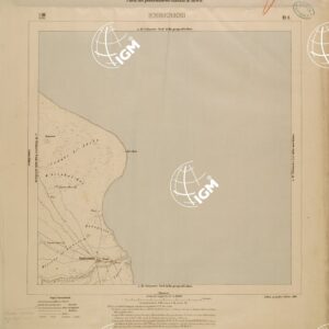 CARTA DEI POSSEDIMENTI ITALIANI IN AFRICA - FOGLIO D1 - EMBEREMI