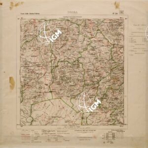 CARTA DELLA COLONIA ERITREA LIMITI AMMINISTRATIVI FOGLIO 26 DIGSA