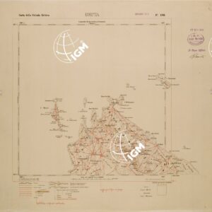 CARTA TOPOGRAFICA DELLA COLONIA ERITREA - FOGLIO 1765 - GRUTA