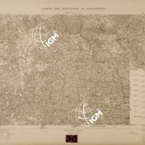 CARTA DEI DINTORNI DI SAGANEITI