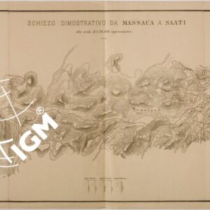 SCHIZZO DIMOSTRATIVO DA MASSAUA A SAATI