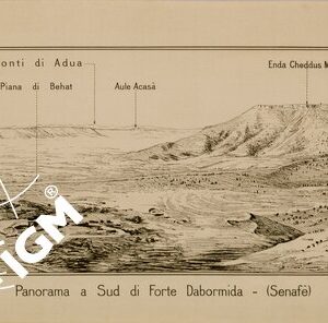 PANORAMA A SUD DI FORTE DABORMIDA (SENAFE)