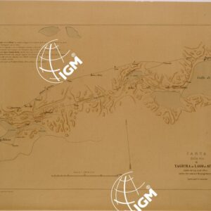 CARTA DELLE VIE DA TAGIURA AL LAGO D' AUSSA