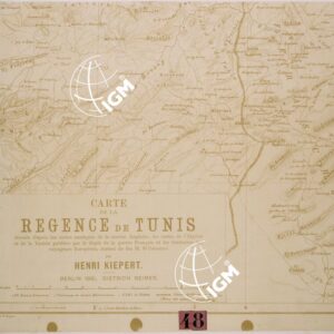 CARTA DELLA REGGENZA DI TUNISI - TAV 3