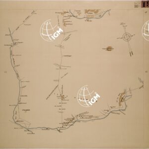 CARTA DELLA REGIONE COMPRESA FRA KASSALA KUFFIT GHIRA E MAI DARO - FOGLIO 3 - GHIRA