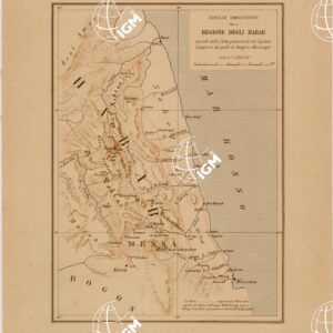SCHIZZO DIMOSTRATIVO DELLA REGIONE DEGLI HABAB