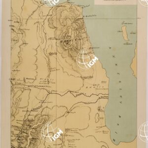 CARTA DELLA REGIONE FRA MASSAUA E HALAI - TAVOLA EST