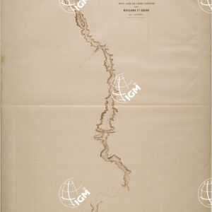 ROUTE SUIVIE PAR L' ARMEE EGYPTIENNE ENTRE MASSAWA ET GOURA - FOGLIO 1